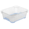 keeeper Stapelkörbchen blau B/H/L: ca. 16x7x20 cm