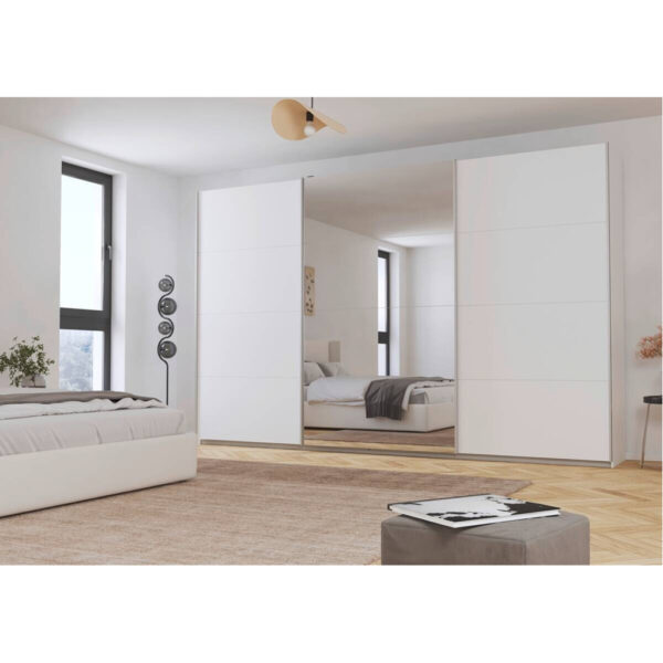 POCO Kleiderschrank Kulmbach Alpinweiß B/H/T: ca. 360x229x62 cm
