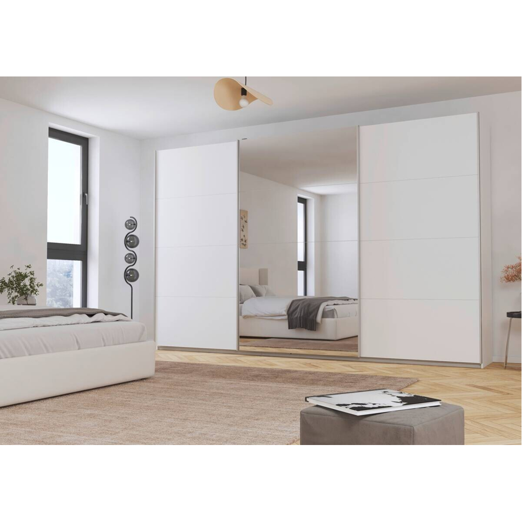 POCO Kleiderschrank Kulmbach Alpinweiß B/H/T: ca. 360x229x62 cm