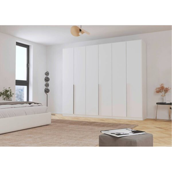 POCO Kleiderschrank Alabama Alpinweiß B/H/T: ca. 271x229x54 cm