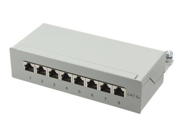 4052792027747-1 LogiLink Patch Panel Desktop – Patch Panel – geeignet für Wandmontage