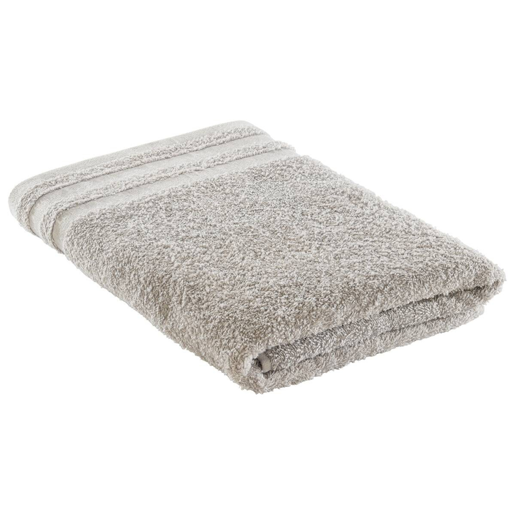 POCO Duschtuch Miami silber Baumwolle B/L: ca. 70x140 cm