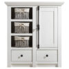 POCO Highboard Westerland weiß B/H/T: ca. 105x115x45 cm