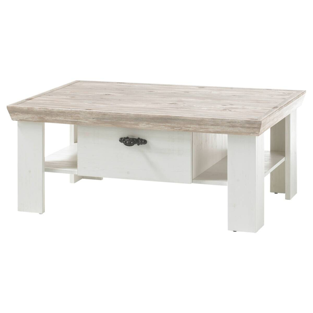 Couchtisch Florenz
weiß Pinie B/H/T: ca. 109x45x69 cm
