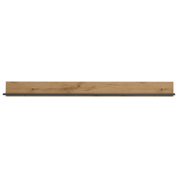 POCO Wandboard City Eiche Wotan Nachbildung anthrazit B/H/T: ca. 170x15x20 cm POCO Wandboard City Eiche Wotan Nachbildung anthrazit B/H/T: ca. 170x15x20 cm