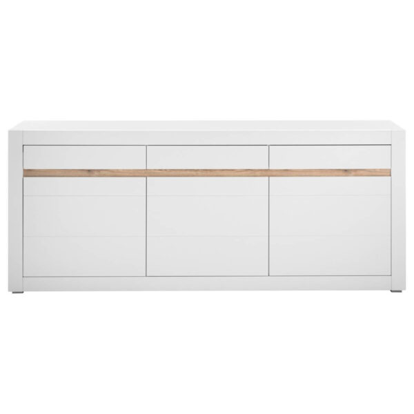 POCO Sideboard Chester weiß matt B/H/T: ca. 217x90x42 cm