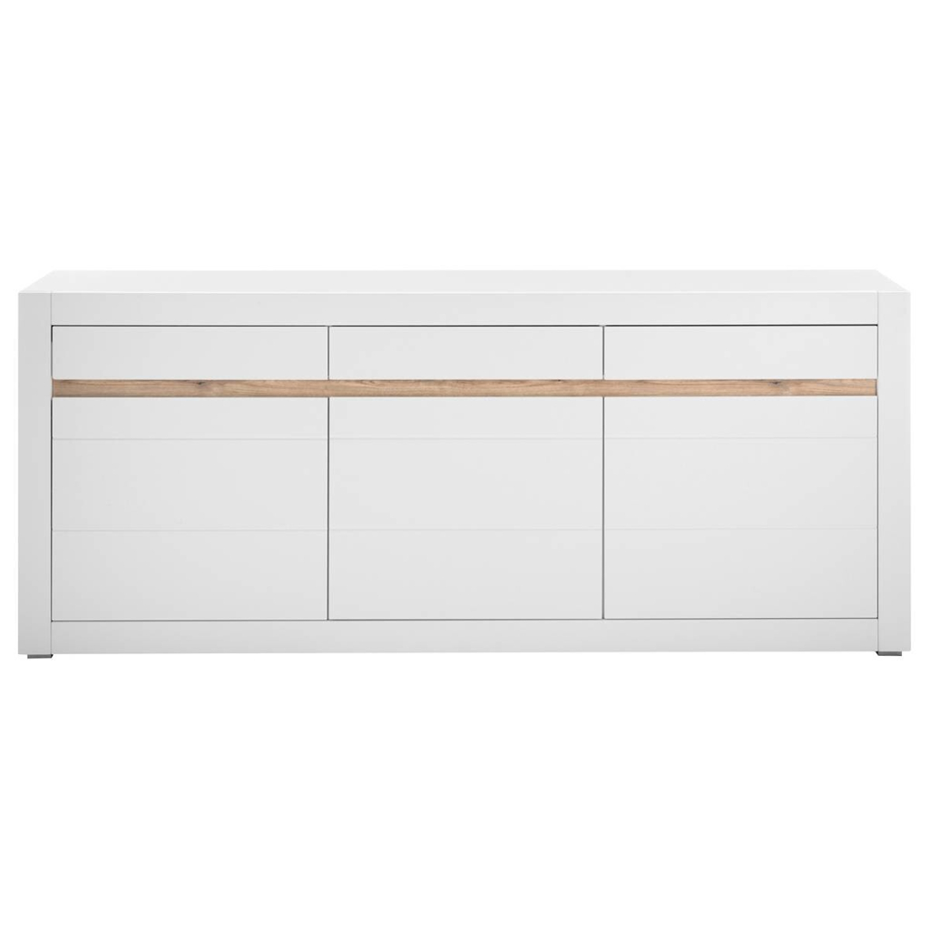 POCO Sideboard Chester weiß matt B/H/T: ca. 217x90x42 cm