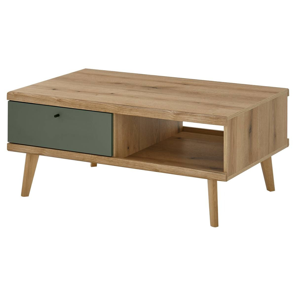 POCO Couchtisch Alva Eiche Evoke Coast Nachbildung salbei B/H/T: ca. 107x46x67 cm