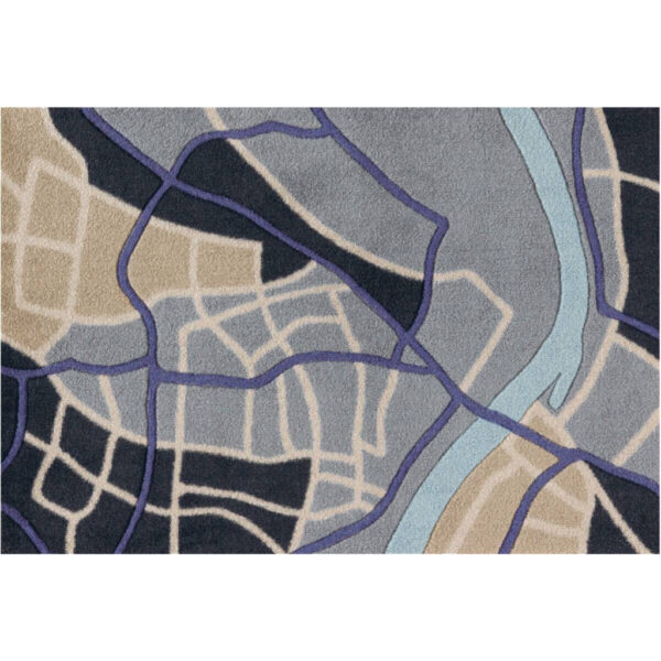 4056216041838-1 Arte Espina Kurzflorteppich Living Mat 35
blau B/L: ca. 64x168 cm