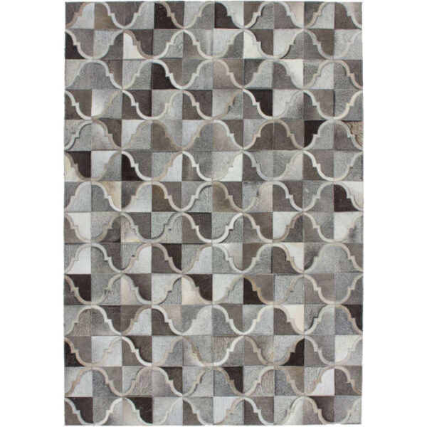 4056216080448-1 Kayoom Flachflorteppich Lavish 310 grau – verschiedene Größen