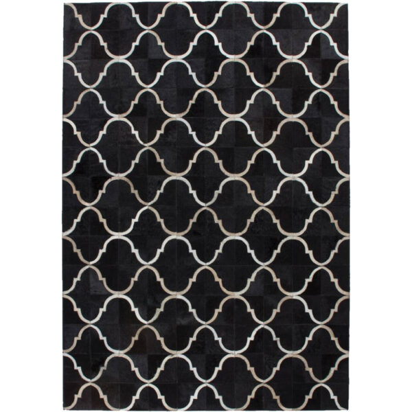 Kayoom Flachflorteppich Lavish 310 schwarz – verschiedene Größen