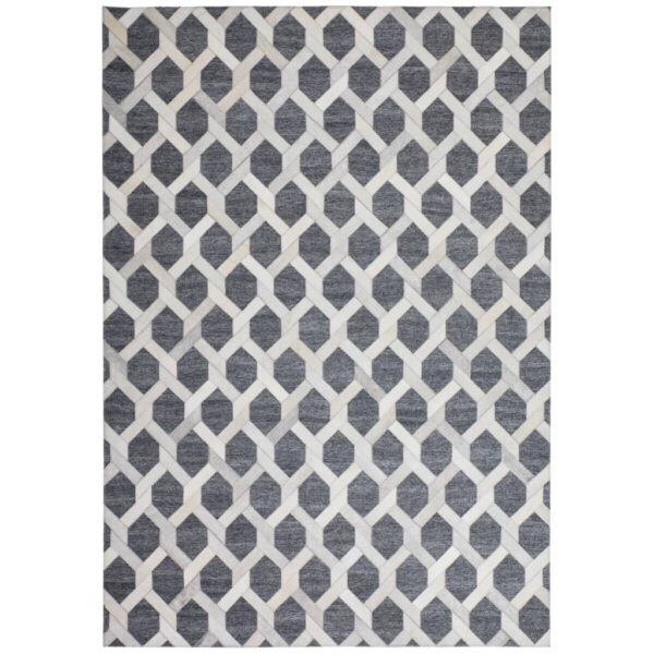 4056216087652-1 Kayoom Kurzflorteppich Chimera 125 grau – verschiedene Größen