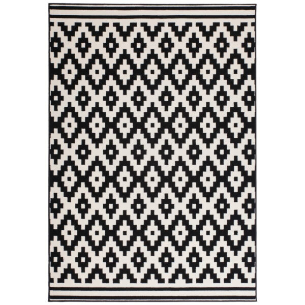 4056216146588-1 Kayoom Kurzflorteppich Now! 325
weiß B/L: ca. 80x150 cm