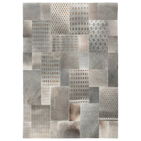 Kayoom Kurzflorteppich Gleam 560
silber B/L: ca. 160x230 cm