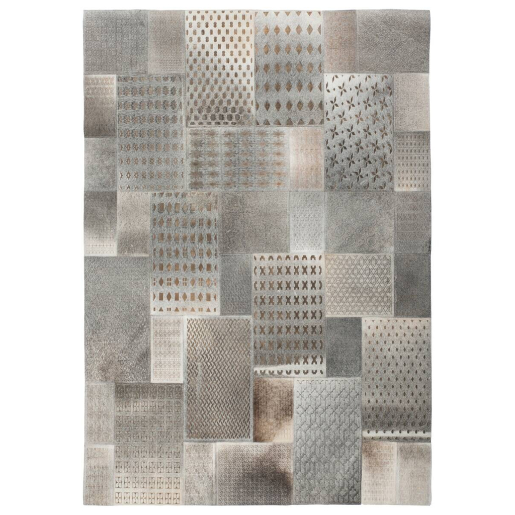 Kayoom Kurzflorteppich Gleam 560
silber B/L: ca. 160×230 cm