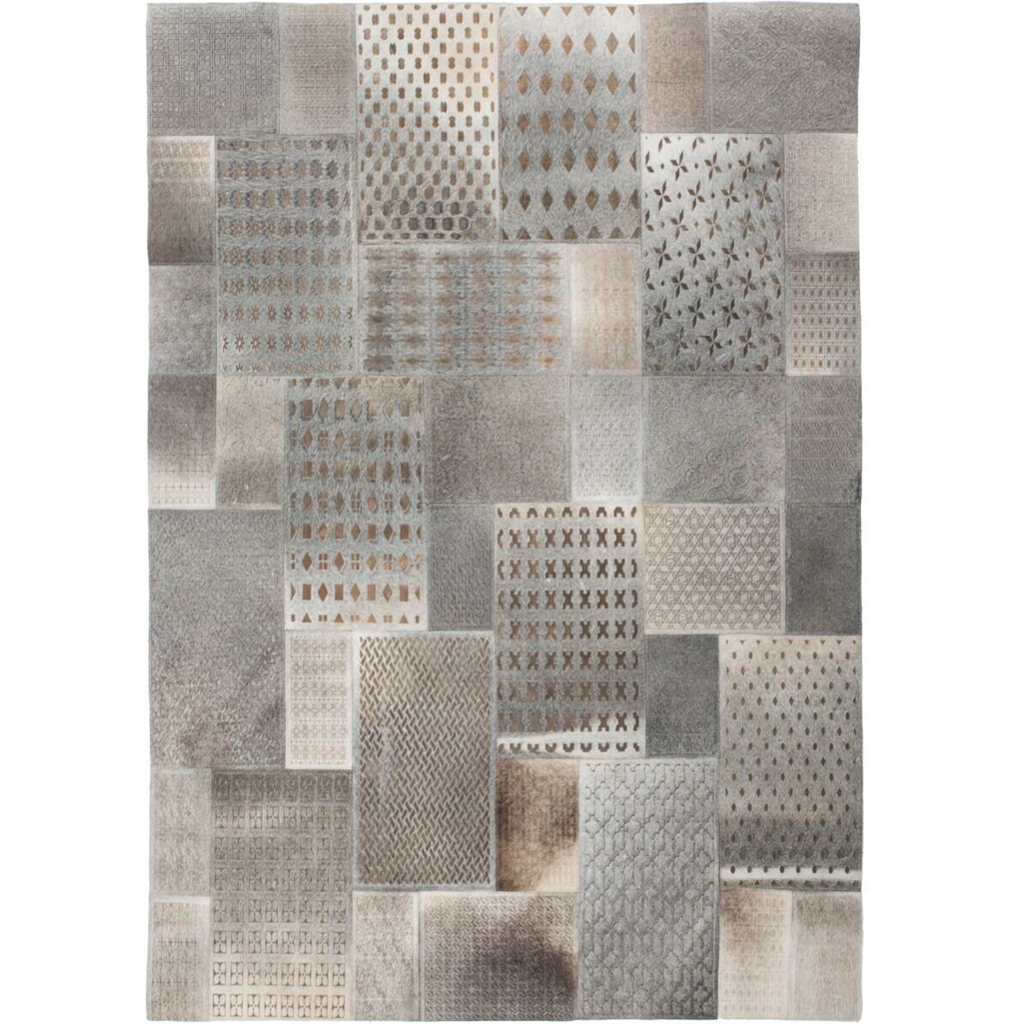 Kayoom Kurzflorteppich Gleam 560
grau B/L: ca. 120×170 cm