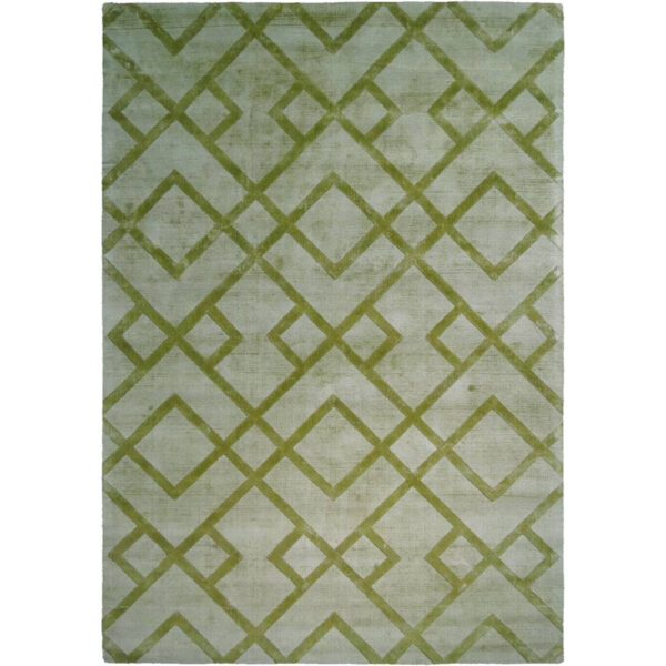 Kayoom Kurzflorteppich Luxury 310 elegant grün – verschiedene Größen