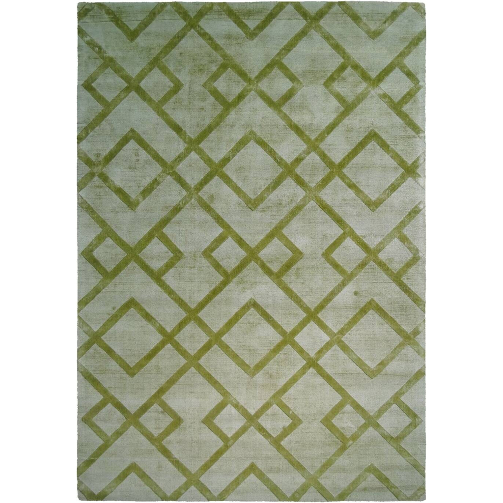 Kayoom Kurzflorteppich Luxury 310 elegant grün – verschiedene Größen