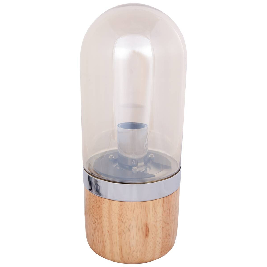 Kayoom Tischleuchte Malbi 525
champagner Holz B/H/L: ca. 14x33x14 cm E27 1 Brennstellen