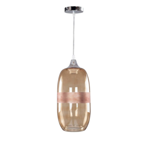 Kayoom Pendelleuchte
gelb Eisen Glas B/H/L: ca. 17x36,5x17 cm E27 1 Brennstellen