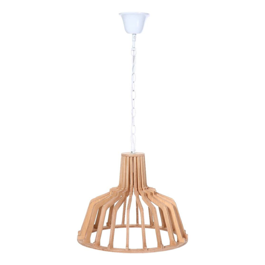 Kayoom Pendelleuchte Lucerna 295
natur Holzwerkstoff Eisen B/H/L: ca. 41x39x41 cm E27 1 Brennstellen