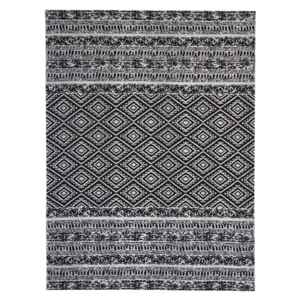 Kayoom Flachgewebeteppich Sunny 110
schwarz B/L: ca. 160x230 cm