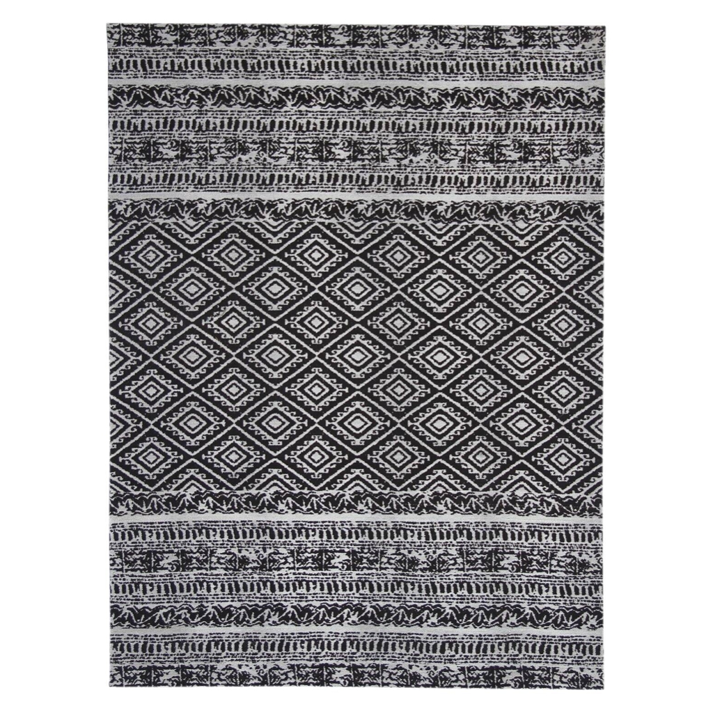 Kayoom Flachgewebeteppich Sunny 110
schwarz B/L: ca. 160×230 cm