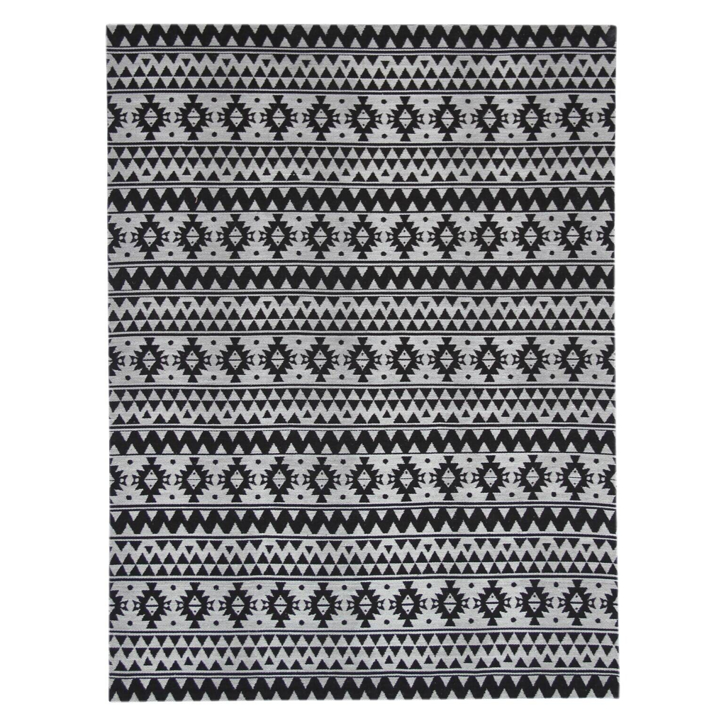 Kayoom Flachgewebeteppich Sunny 210
schwarz B/L: ca. 160×230 cm