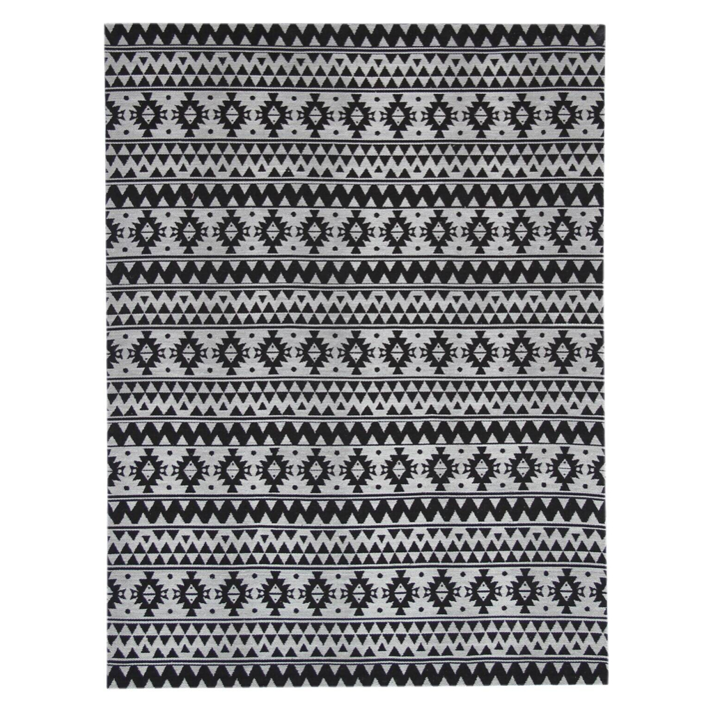 Kayoom Flachgewebeteppich Sunny 210
schwarz B/L: ca. 120×170 cm