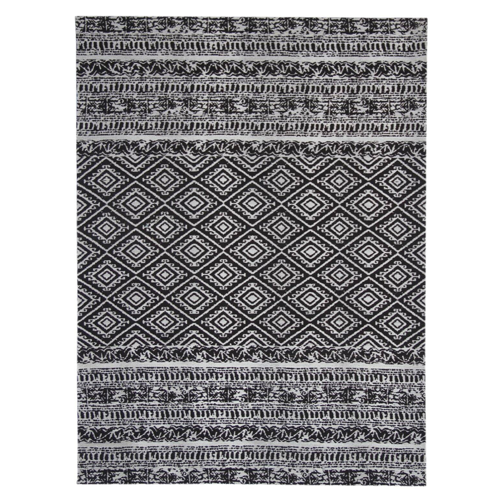 Kayoom Flachgewebeteppich Sunny 110
schwarz B/L: ca. 80×150 cm