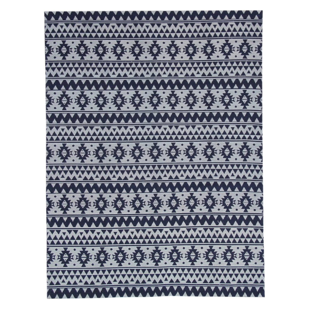 Kayoom Flachgewebeteppich Sunny 210
blau B/L: ca. 80×150 cm
