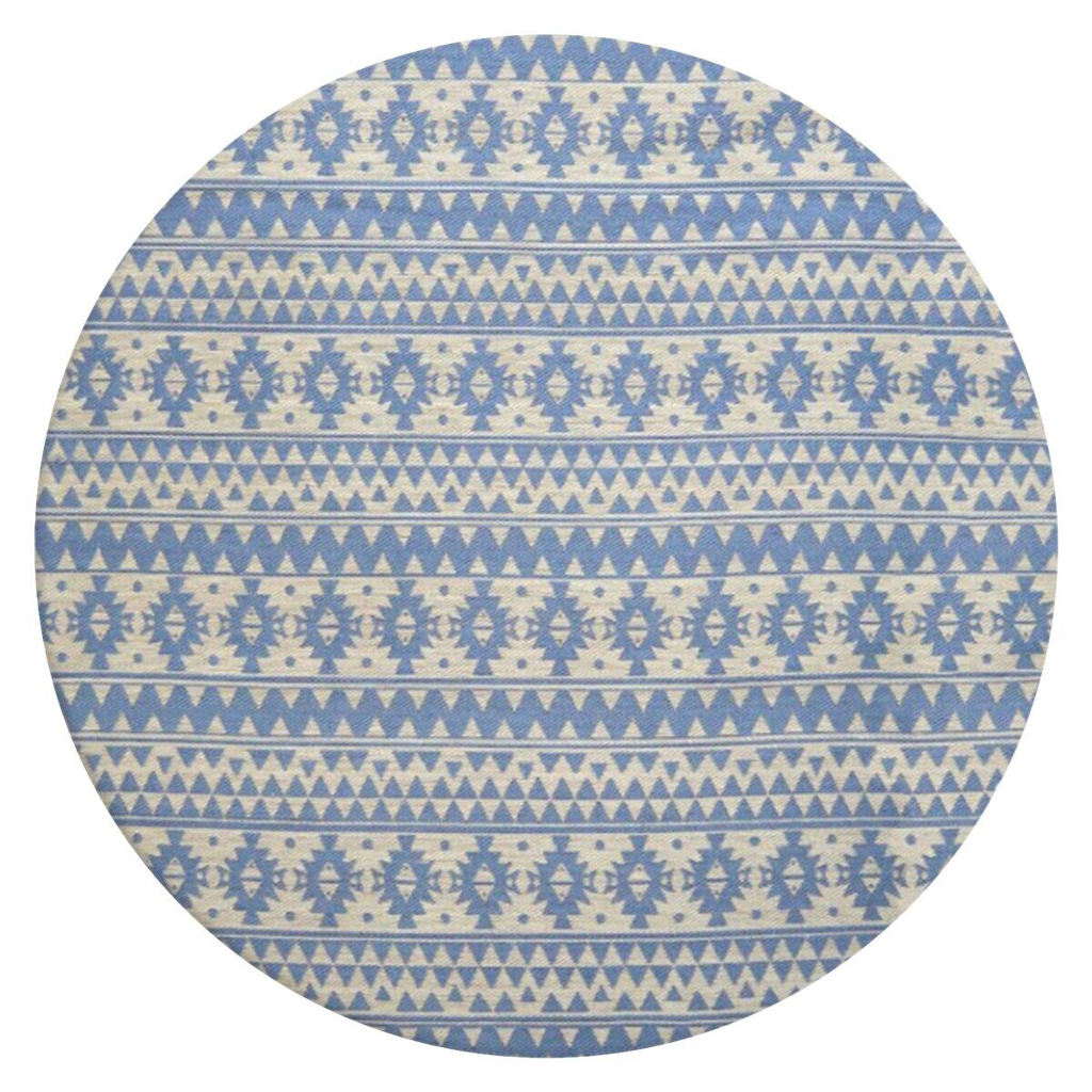 Kayoom Flachgewebeteppich Sunny 210
hellblau D: ca. 120 cm