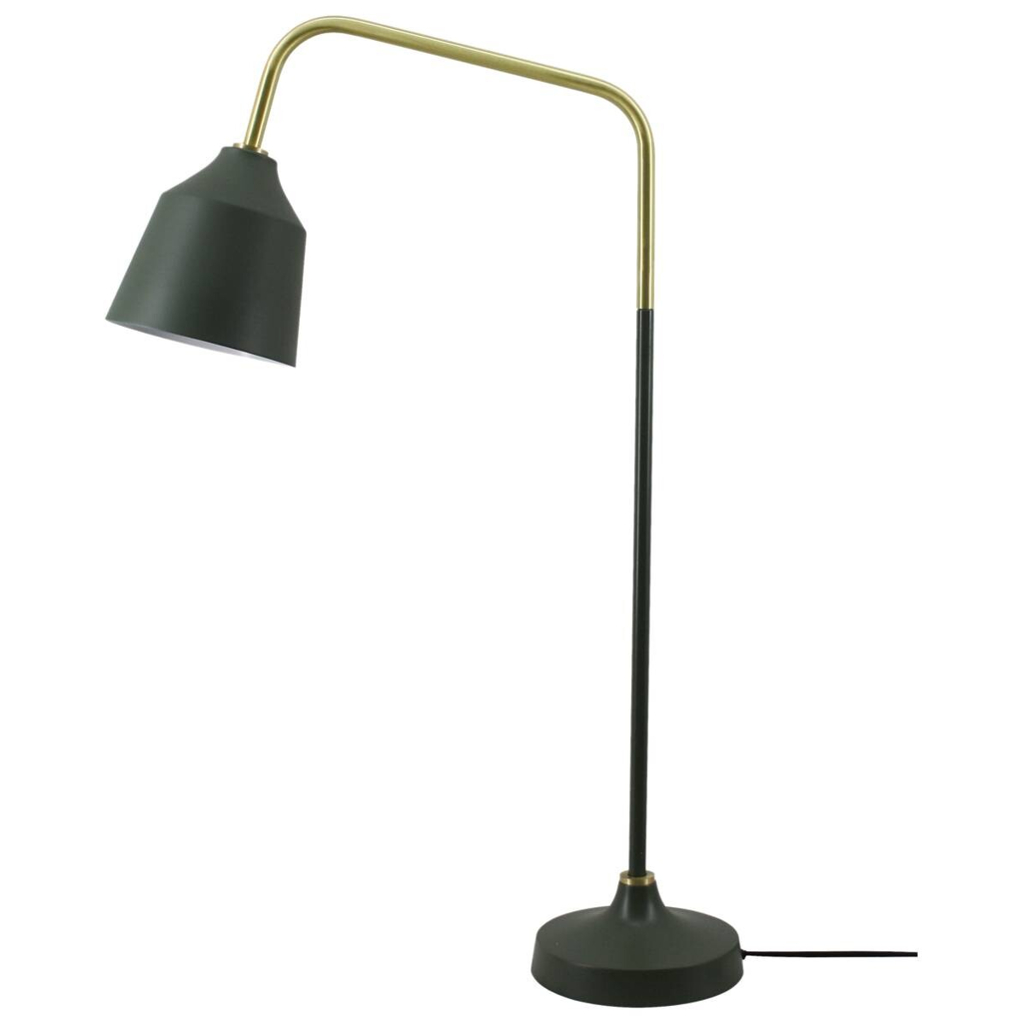 Kayoom Tischleuchte Carisa 287
grün Eisen Kupfer B/H/L: ca. 18x68x47 cm E27 1 Brennstellen