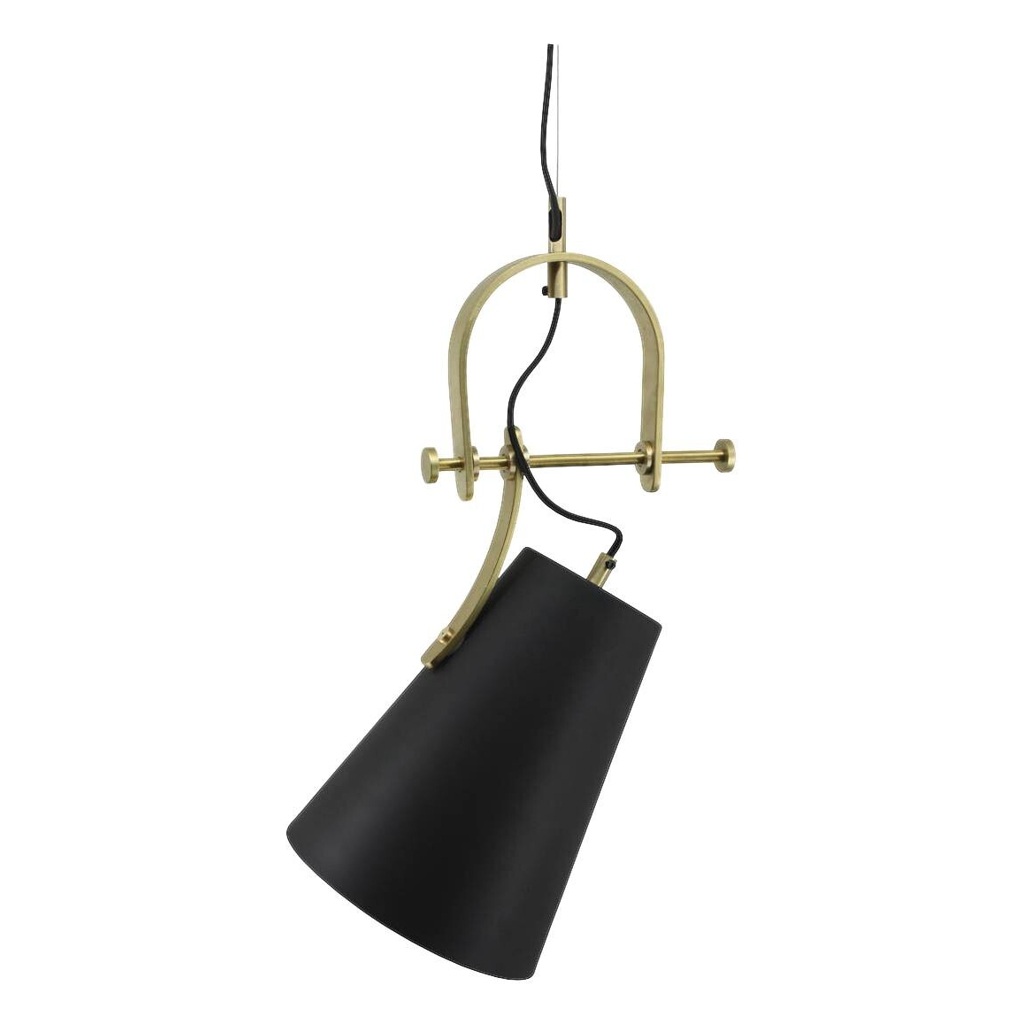 Kayoom Pendelleuchte Calone 287
braun Eisen Kupfer B/H/L: ca. 21x54x20 cm E27 1 Brennstellen