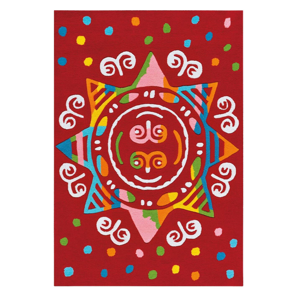 Arte Espina Kurzflorteppich Spirit Glowy 3145
rot B/L: ca. 110×160 cm