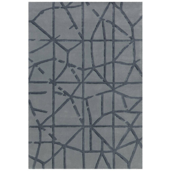 Arte Espina Kurzflorteppich Satin 8063
grau B/L: ca. 120x180 cm