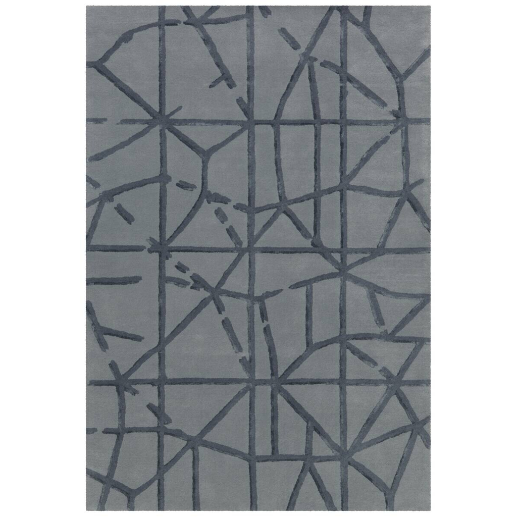 Arte Espina Kurzflorteppich Satin 8063
grau B/L: ca. 120×180 cm