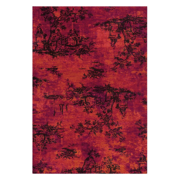 Arte Espina Flachflorteppich Vintage 5206
rot B/H/L: ca. 120x0,4x180 cm