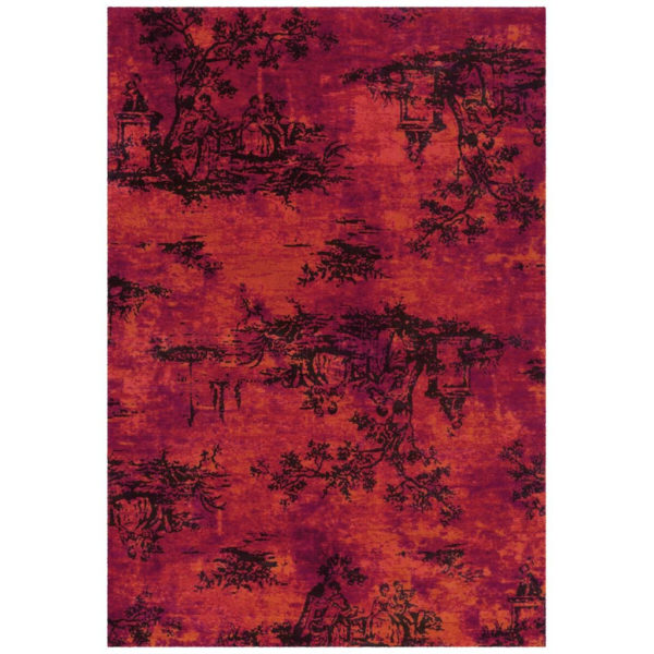 4056216686374-1 Arte Espina Flachflorteppich Vintage 5206
rot B/H/L: ca. 170x0,4x240 cm