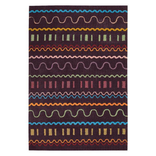 4056216738202-1 Arte Espina Kurzflorteppich Spirit 3085
violett B/L: ca. 140x200 cm