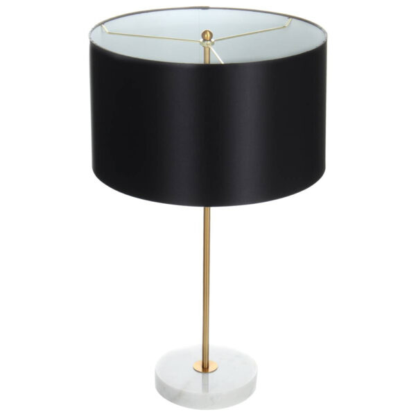 4056216916235 Kayoom Tischleuchte Piona 110
weiß gold schwarz Stoff Metall B/H/T: ca. 35x65x35 cm E27 1 Brennstellen