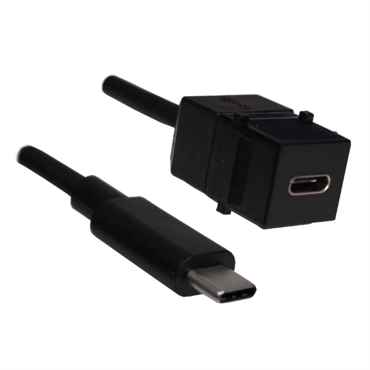 Bachmann Keystone USB – C 3.1 Modul PD 60W Buchse/Stecker