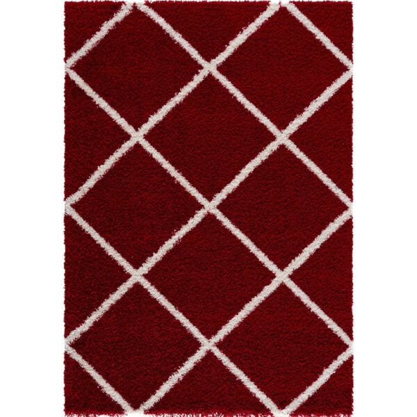 4057553037430-1 Sanat Hochflorteppich MADRID
rot B/L: ca. 160x230 cm