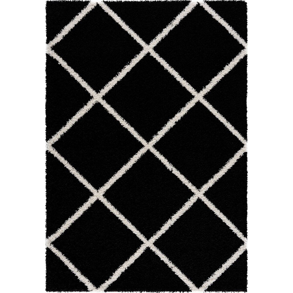Sanat Hochflorteppich MADRID
schwarz B/L: ca. 200×290 cm