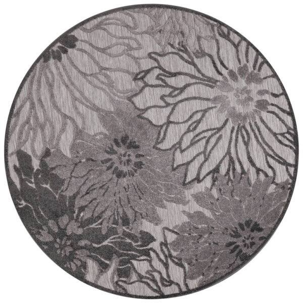 Sanat Outdoorteppich FLORAL
grau D: ca. 200 cm
