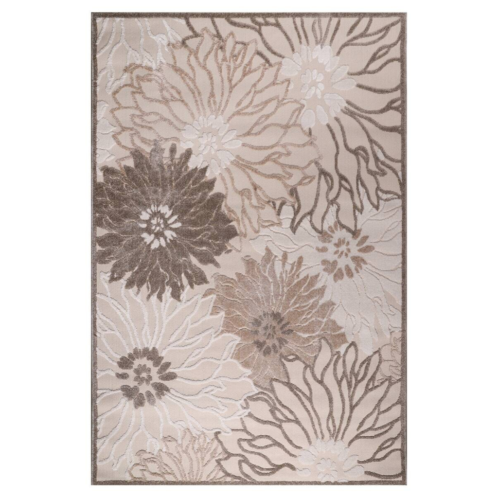 Sanat Outdoorteppich FLORAL creme B/L: ca. 160x230 cm