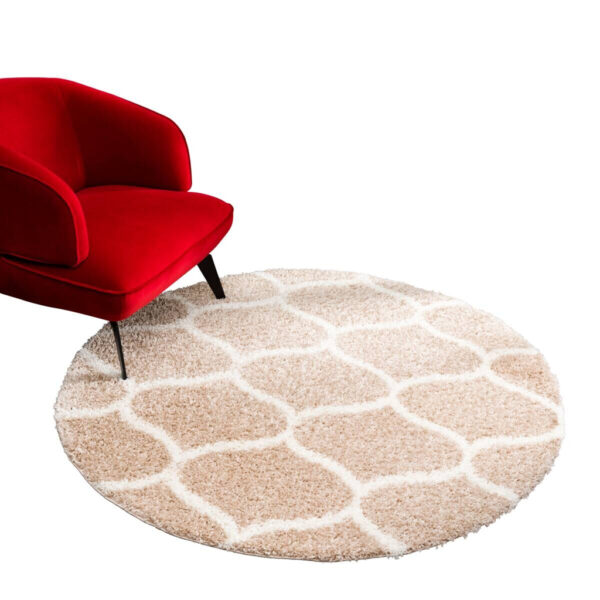 Sanat Hochflorteppich MADRID
beige D: ca. 200 cm