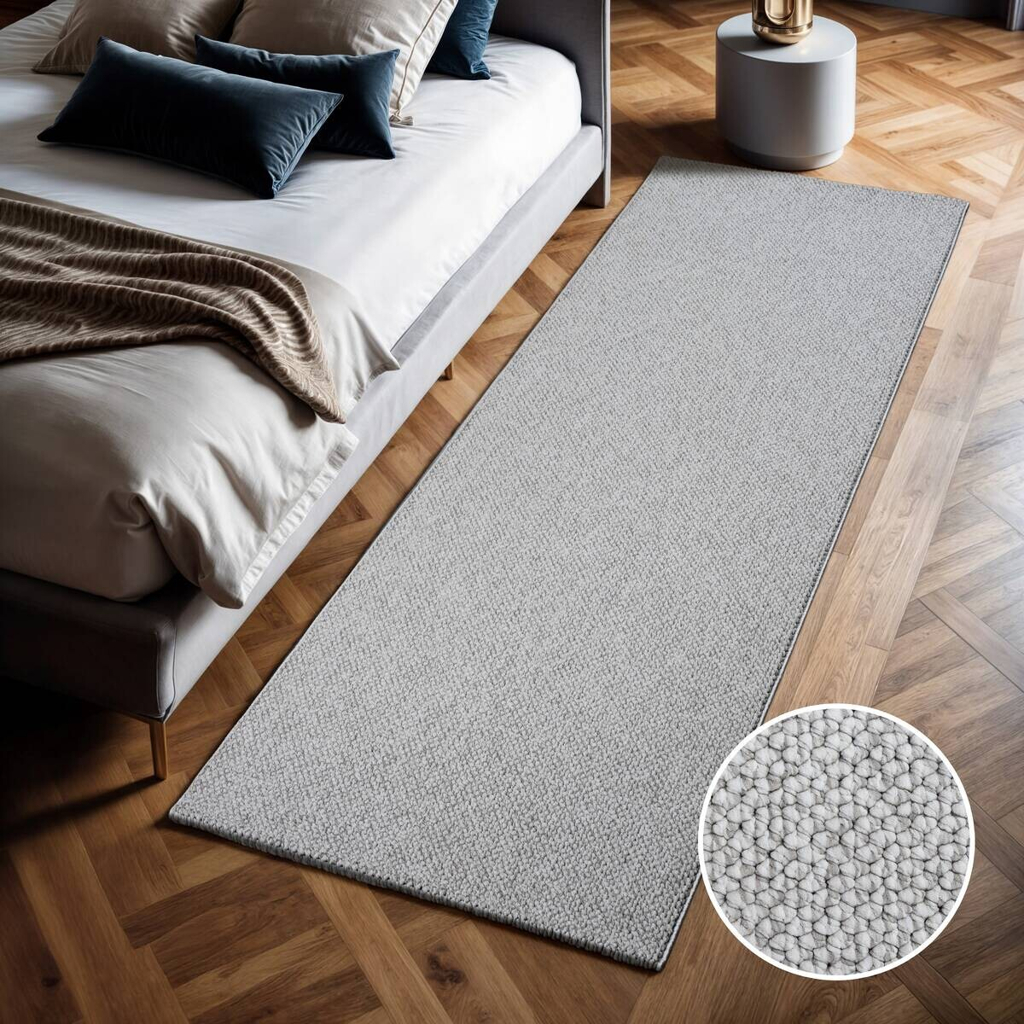 Sanat Teppich LORA PLUS
hellgrau B/L: ca. 80×200 cm