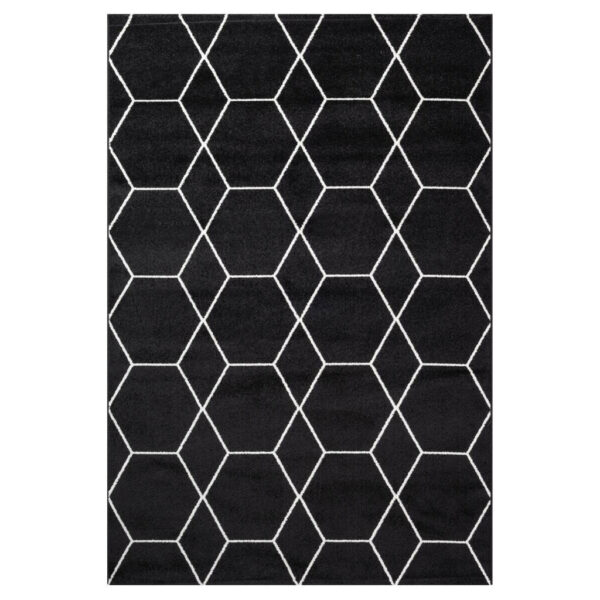 4057553050019-1 Sanat Teppich Trellis
schwarz B/L: ca. 160x230 cm
