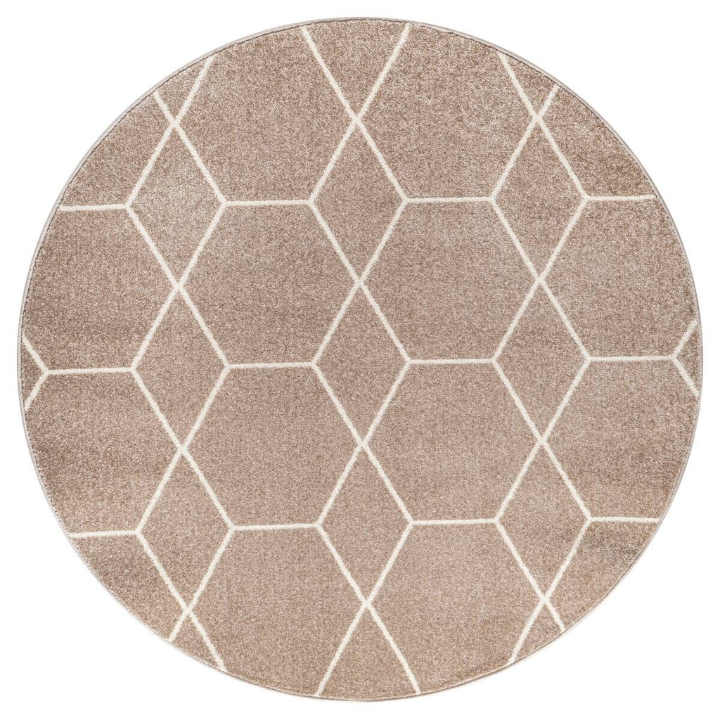 Sanat Teppich Trellis beige D: ca. 120 cm